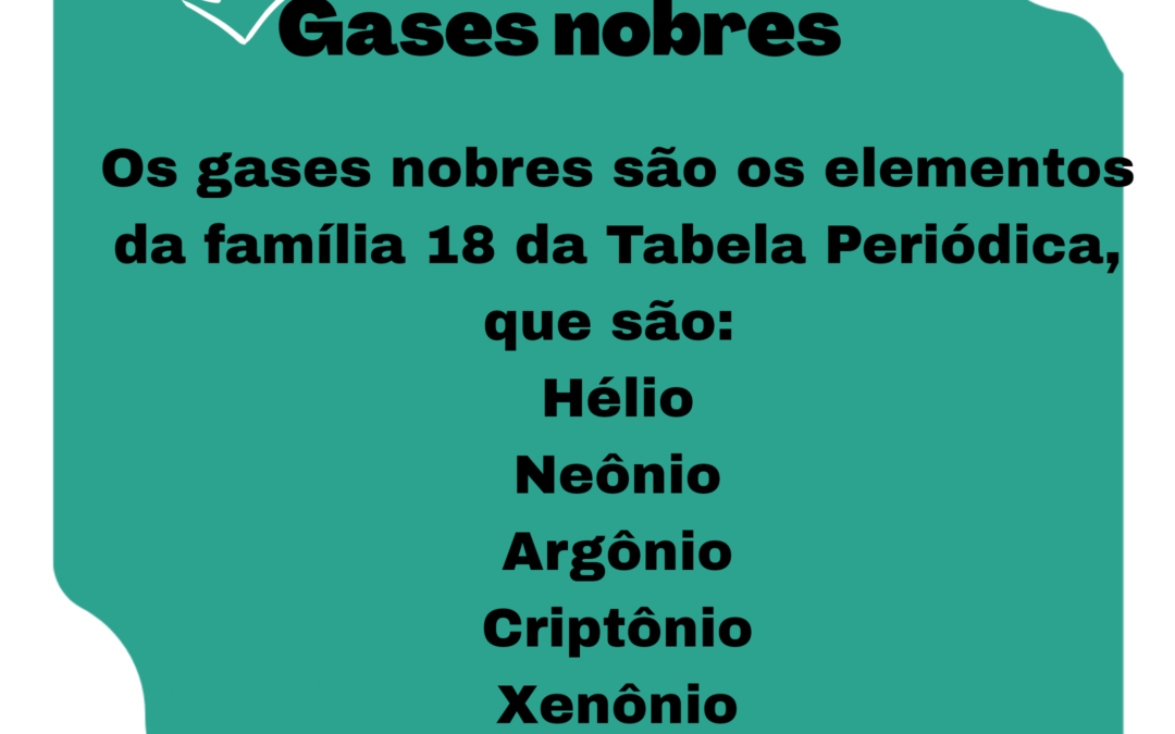 Gases nobres